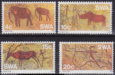 SüdWEST AFRIKA Southwest AFRICA [1976] MiNr 0413-15 ( * * / mnh ) Tiere