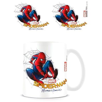 Marvel Spiderman Homecoming Kaffeetasse 315ml Tasse Mug Keramiktasse