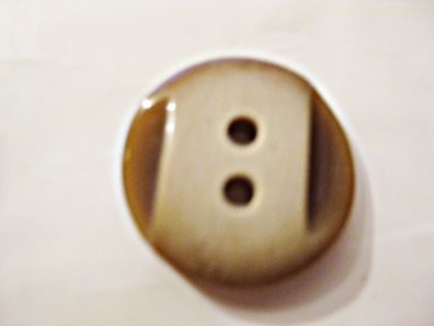 1 Knöpfe beige braun marmoriert 15x3mm 2Loch Nr 3034