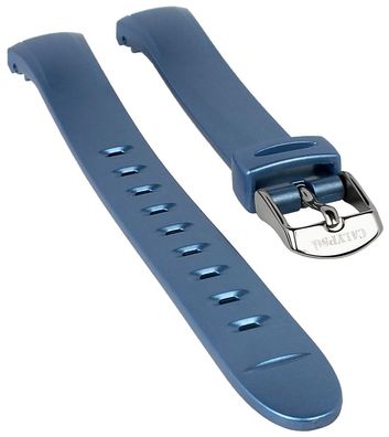 Calypso Uhrenarmband | Kunststoff blau leicht glitzernd für K5677/5