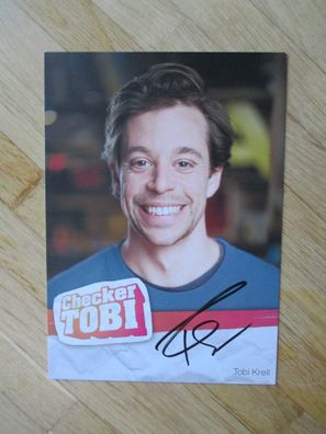 BR Checker Tobi Krell - handsigniertes Autogramm!! Tobias Krell