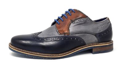 Bugatti City Adamo Herrenschuhe Schnürer Blau