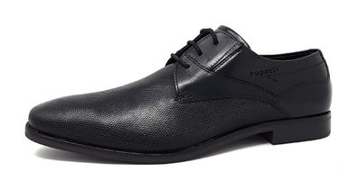 Bugatti Classic Herrenschuhe Businesss Schuh Schwarz