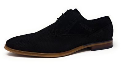 Bugatti Lucius Herrenschuhe Freizeitschuhe Businessschuh Schwarz