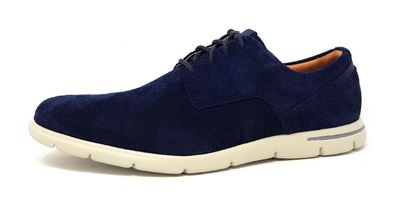 Clarks Vennor Walk Herrenschuhe Schnürer Blau