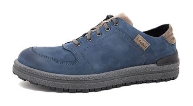 Josef Seibel Emil 17 Herrenschuhe Freizeitschuhe Schnürer Blau