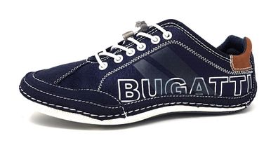 Bugatti Canario Herrenschuhe Freizeitschuhe Sneaker Blau