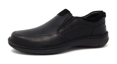 Josef Seibel Anvers 48 Herrenschuhe Slipper Schwarz