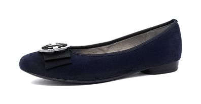 Jenny by Ara Pisa Damenschuhe Halbschuhe Mokassin Ballerina Blau Business