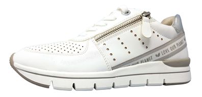 Marco Tozzi Damenschuhe Sneaker low Weiß