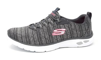 Skechers Empire Damenschuhe Halbschuhe Slipper Grau