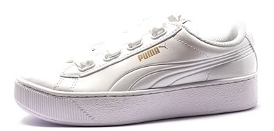 Puma Vikky Platform Ribbon Sportschuhe Sneaker Weiß