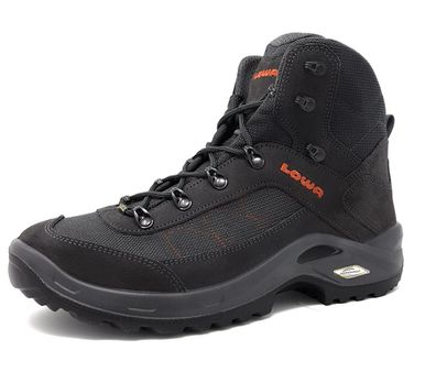 Lowa Taurus Mid Herrenschuhe Wanderstiefel Grau