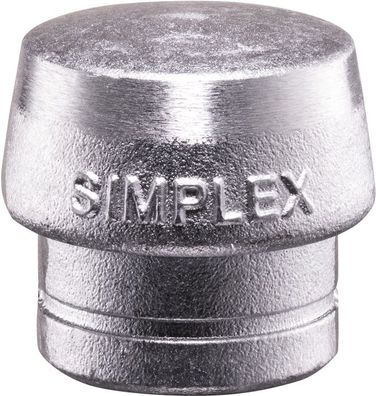 Halder Vorschlaghammer SIMPLEX Kopf-D.80 mm Länge 80 0 mm Superplast.weiß/Gum.s 