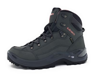 Lowa Renegade GTX Mid WS Sportschuhe Damen Wanderstiefel Wanderstiefel Grau Wandern