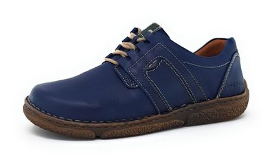 Josef Seibel Damenschuhe Halbschuhe Schnürer Blau Freizeit