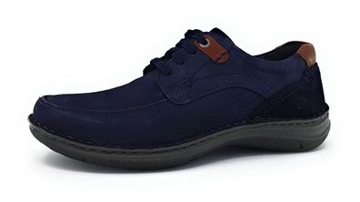 Josef Seibel Herrenschuhe Freizeitschuhe Schnürer Blau Freizeit