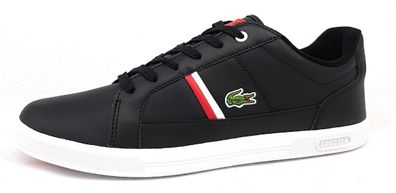 Lacoste Euroa Damenschuhe Sneaker Low Sneaker Schwarz Freizeit