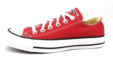 Converse All Star OX Damenschuhe Schnürschuhe Sportive Sneaker low Rot Freizeit