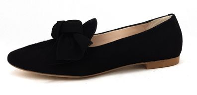 Gianluca Pisati Damenschuhe Halbschuhe Slipper Ballerina Schwarz Elegant