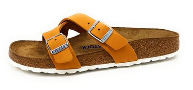 Birkenstock Yao Balance Damenschuhe Hausschuhe Pantolette Gelb Freizeit