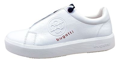 Bugatti Kelli Damenschuhe Schnürschuhe Sportive Sneaker Weiß Freizeit