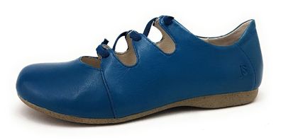 Josef Seibel Fiona 04 Damenschuhe Halbschuhe Slipper Ballerina Blau Freizeit