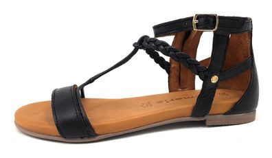 Tamaris Damenschuhe Sandalen Sandalette Schwarz Freizeit