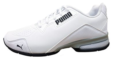 Puma Leader Sportschuhe Herren Trainingsschuhe Sneaker Weiß Freizeit