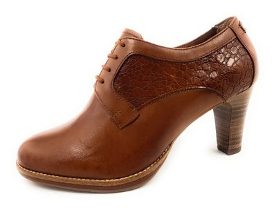 Tamaris Damenschuhe Schnürschuhe Elegant Clogs Braun Freizeit