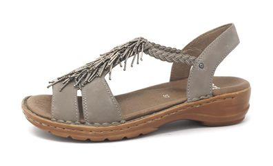 Ara Da.-Sandale Damenschuhe Sandalen Bequem Sandale Grau