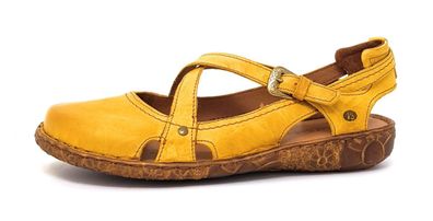 Josef Seibel Rosalie Damenschuhe Sommerslipper Gelb Freizeit