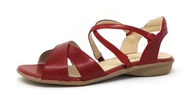 Josef Seibel Fabia 01 Damenschuhe Sandalen Flach Sandale Rot