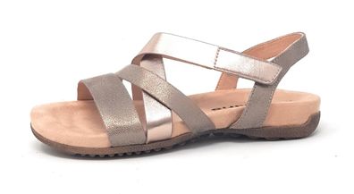 Tamaris Damenschuhe Sandalen Flach Sandale Rosa