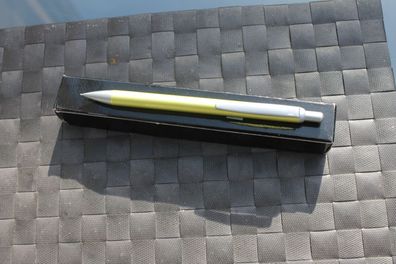 Druckbleistift, Bleistift 0,5 mm; Aluminium, gelb