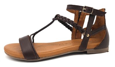 Tamaris Damenschuhe Sandalen Sandalette Braun Freizeit