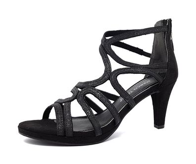 Marco Tozzi Da.-Schuh Sandalette Schwarz