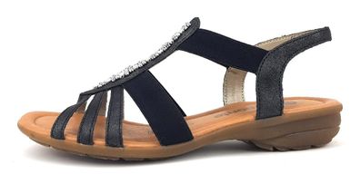 Remonte Olymp Damenschuhe Sandalen Sandale Schwarz Freizeit