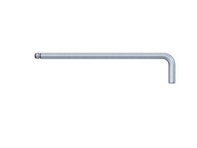 Wiha Stiftschlüssel Sechskant-Kugelkopf mattverchromt (01402) 6 x 184 mm, 38 mm