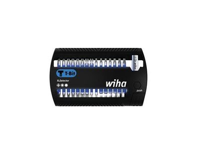 Wiha Bit Set XLSelector T-Bit 25 mm Phillips,  TORX®,  Sechskant 31-tlg. 1/4" (41830)