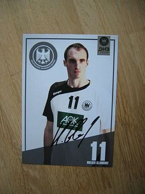DHB Handball Nationalmannschaft Holger Glandorf - handsigniertes Autogramm!!!