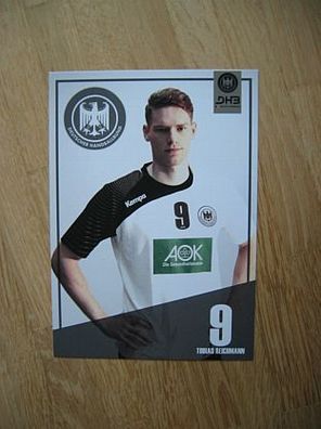 DHB Handball Nationalmannschaft Tobias Reichmann - Autogrammkarte!!!