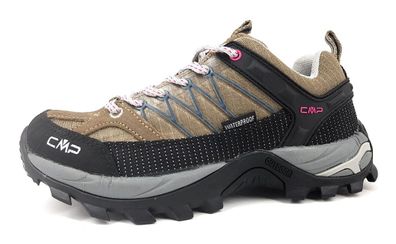 CMP Rigel Low Sportschuhe Damen Outdoorschuhe Wanderschuh Braun Freizeit