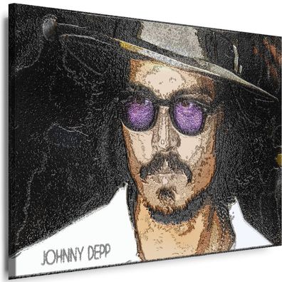 Bilder Leinwand Johnny Depp Film Wandbilder Xxl Myartstyle !