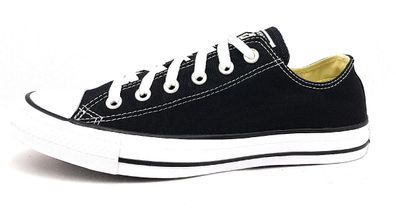 Converse CTAS Damenschuhe Schnürschuhe Sportive Leinenschuh Schwarz Freizeit