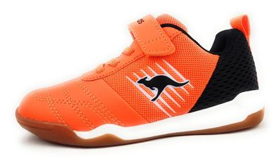 KangaRoos Super Court EV Sportschuhe Kinder Sneaker Laufschuh Orange Freizeit