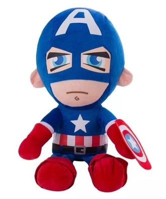 Marvel Avengers Captain America Stofftier Anime Plüsch Figur 23 cm NEU