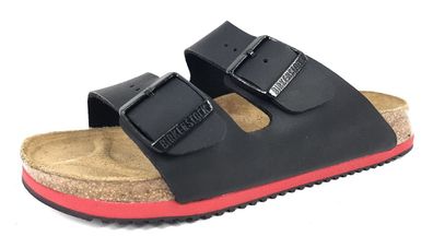 Birkenstock Arizona Prof Damenschuhe Hausschuhe Pantolette Schwarz Freizeit