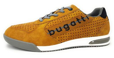 Bugatti Trevor Herrenschuhe Schnürschuhe Sneaker Gelb Freizeit