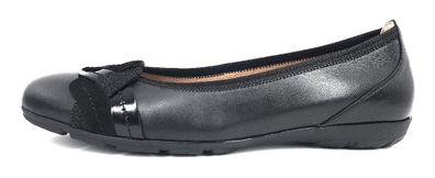 Gabor Damenschuhe Halbschuhe Slipper Ballerina Schwarz Freizeit